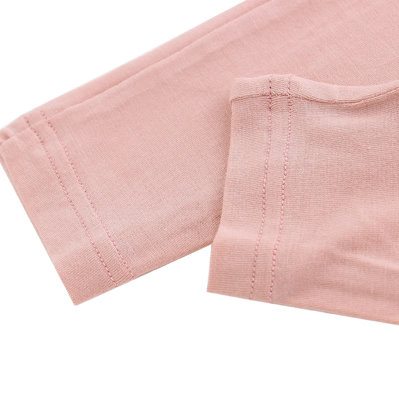 Baby Girl Pants Elastic Baby Leggings Solid Color Ruffle Design Soft and Breathable Baby Pants Leggings - Image 5