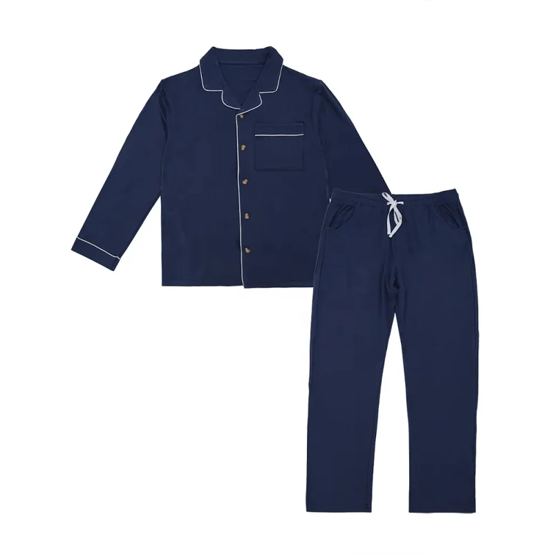 Direct Factory Custom-Printed Lady Pajama Set Extra Soft Breathable Bamboo Women's Sleepwear Elastic Night Wear Plain Printing