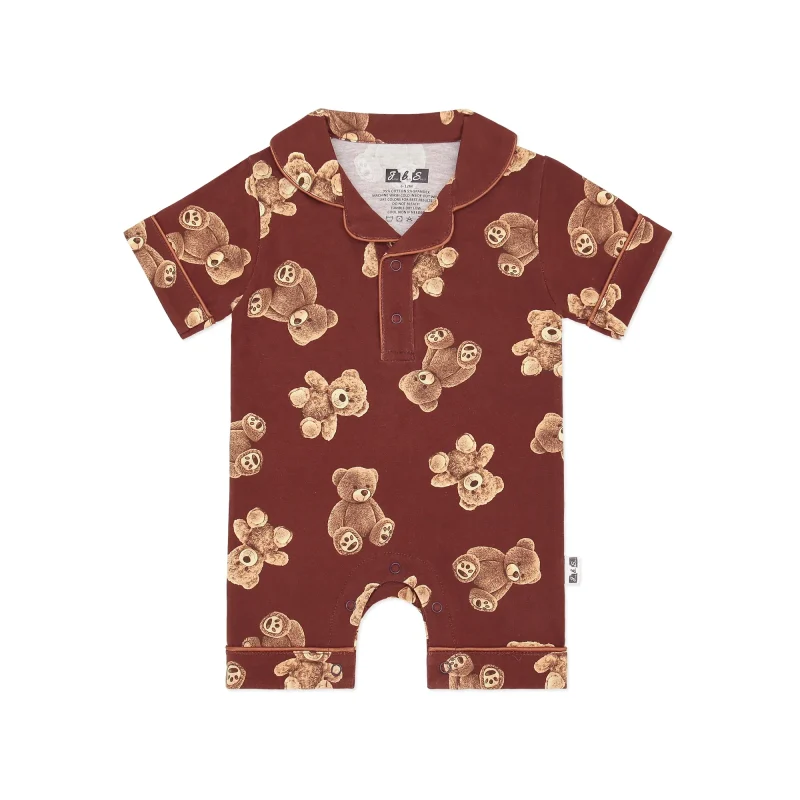 Unisex Summer Short Sleeve Romper High Quality MODAL Knitted Fabric ODM Custom Print Snap Button Low MOQ High OEM Service