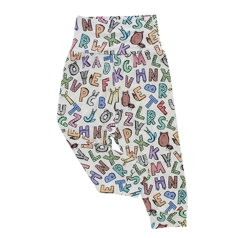 Wholesale Price New Style 3 Pack Baby Jogger Pants Unisex Floral Cotton Pants with Embroidered Technique Toddlers Autumn Season - Image 3