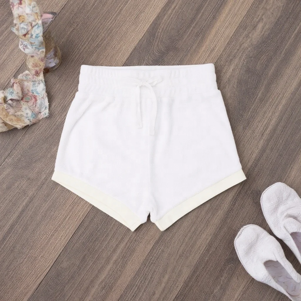 New Arrival Custom Printed Soft Knitted Summer Kids Short Pants Wholesale Factory Price New Fabric Baby Shorts for Toddlers