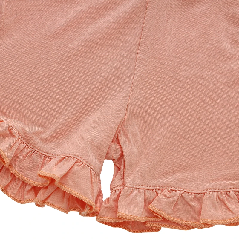 Superior Quality New Print Design Lovely Baby Girl Summer Style with Floral Pattern Ruffle Little Girls Clothing Sets - Image 6