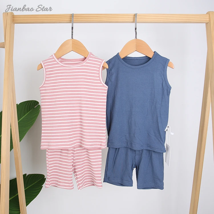 Eco-friendly RTS bamboo pajamas for wholesale buyers – sustainable, soft, and perfect for retail or boutique inventory needs.