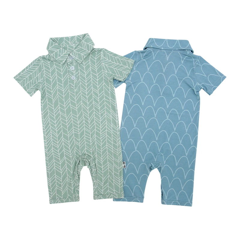 New Design Knitted Baby Boy Spring Clothes Romper Outsuit High Quantity Custom Print OEM Baby Clothes - Image 2