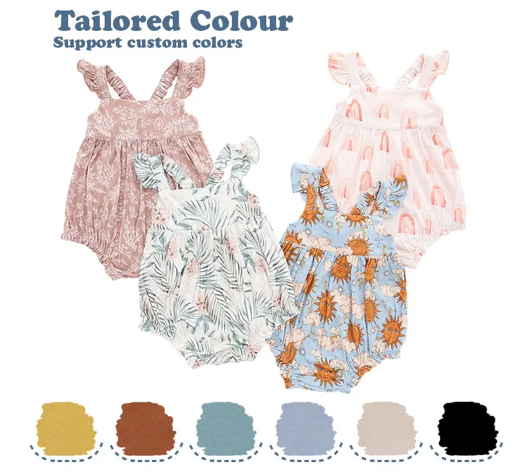 Eco-friendly bamboo fabric featuring vibrant Disney prints, ideal for B2B wholesalers seeking sustainable and trendy children's apparel options.