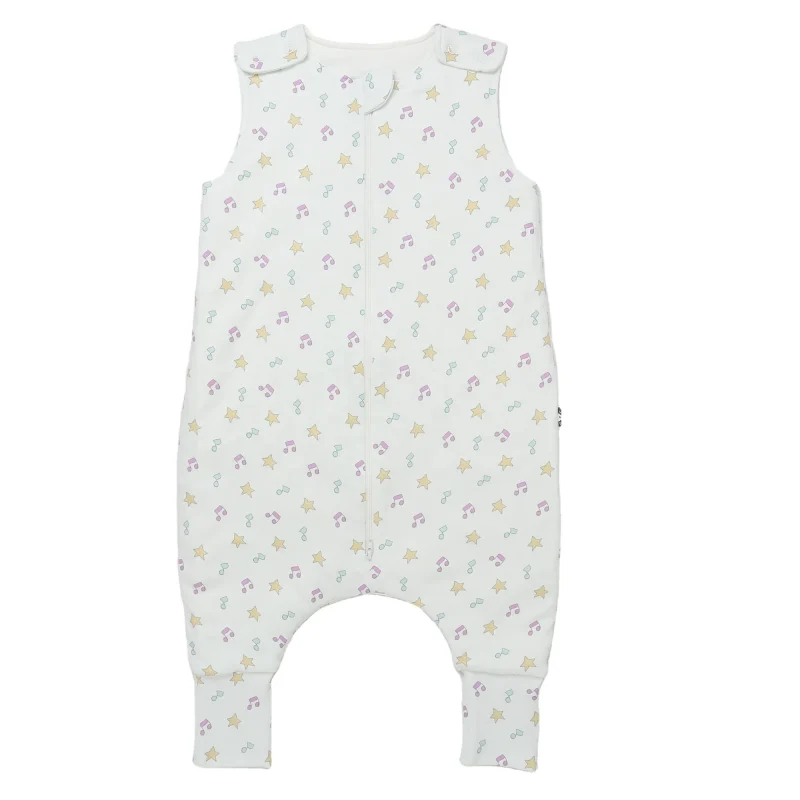 100% Organic Cotton Fabric High Quality Infants & Toddlers Baby Zipper Style Sleeping Bags Customized Printed Soft Sleeping Sack