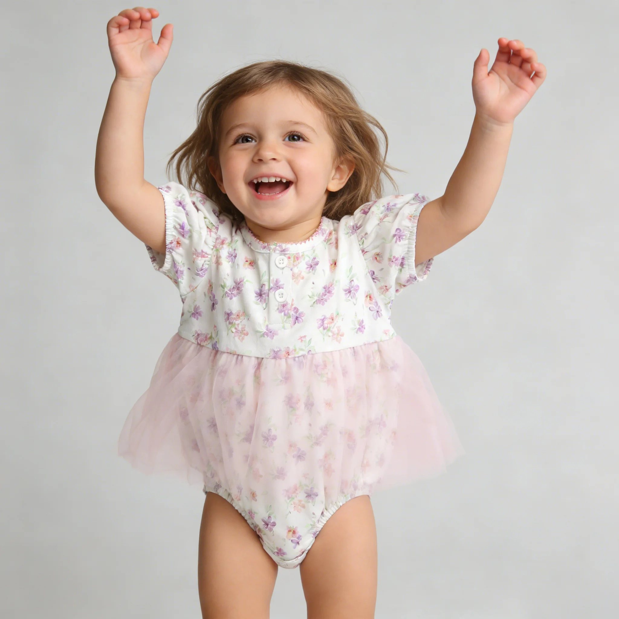 100%orginc Cotton Hot Sale Summer Girl's Skirt Tutu Bubble Button Design Short Sleeve Closure Knitted Baby Romper Baby Clothes