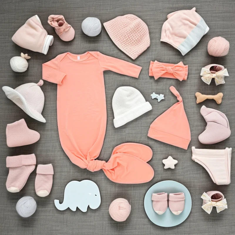 Hot-Selling 3PCS Envelope Collar Baby Pajama Set Includes Headband and Hat for Boys and Girls Perfect Clothing Baby Swaddle