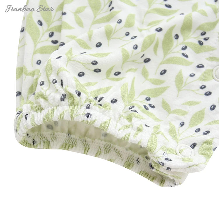 New Design 100% Cotton Knitted Comfortable Summer Style Suspender With Pocket Sleeveless Buttons Unisex Baby Romper - Image 5