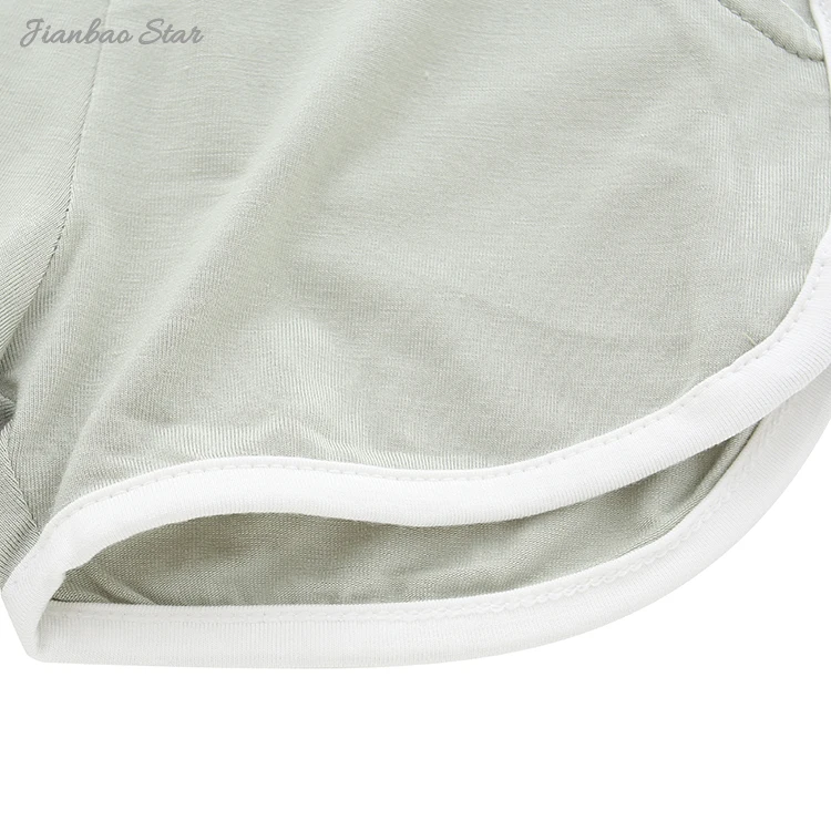 Hot Sale Baby Clothing Sets Front Pocket Soft and Comfortable Bamboo Fabric Contrast Color Baby Clothing Sets Newborn Boys - Image 6