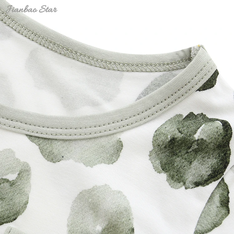 Hot Sale Baby Clothing Sets Front Pocket Soft and Comfortable Bamboo Fabric Contrast Color Baby Clothing Sets Newborn Boys - Image 2