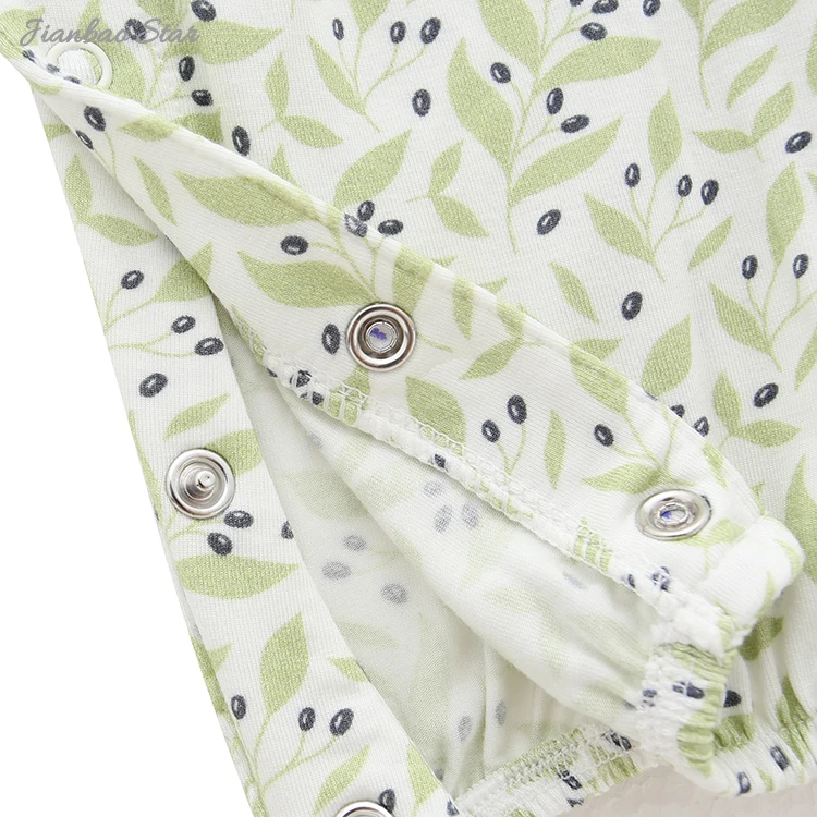 New Design 100% Cotton Knitted Comfortable Summer Style Suspender With Pocket Sleeveless Buttons Unisex Baby Romper - Image 3