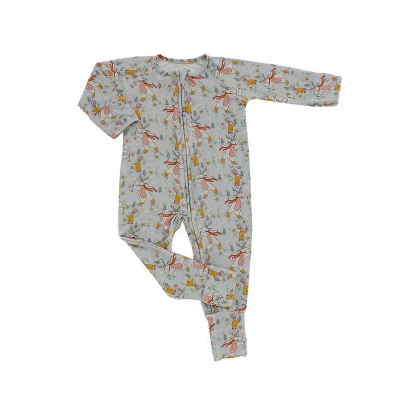 Wholesale Baby Winter Clothes Newborn Baby Girl Romper New Born Baby Grows 100% Cotton Bodysuit Jumpsuit