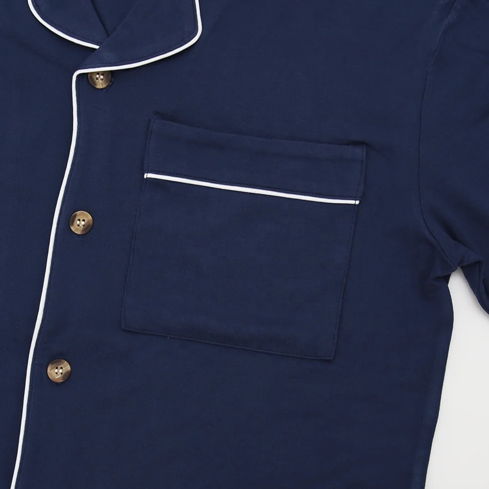 Direct Factory Custom-Printed Lady Pajama Set Extra Soft Breathable Bamboo Women's Sleepwear Elastic Night Wear Set - Image 3