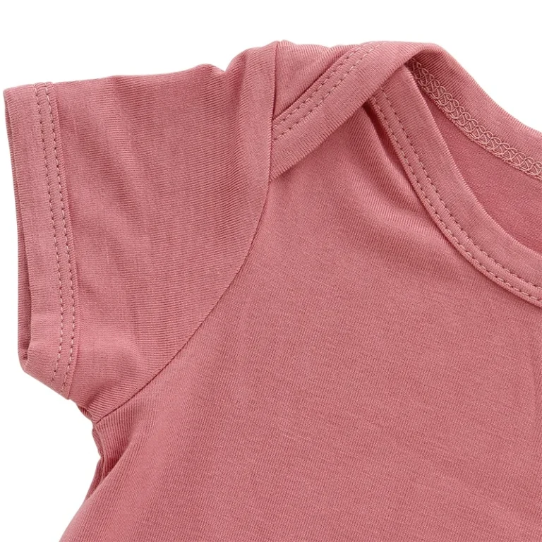 China Elite Garment Suppliers Wholesale Baby Snapless Romper Small Batch Production