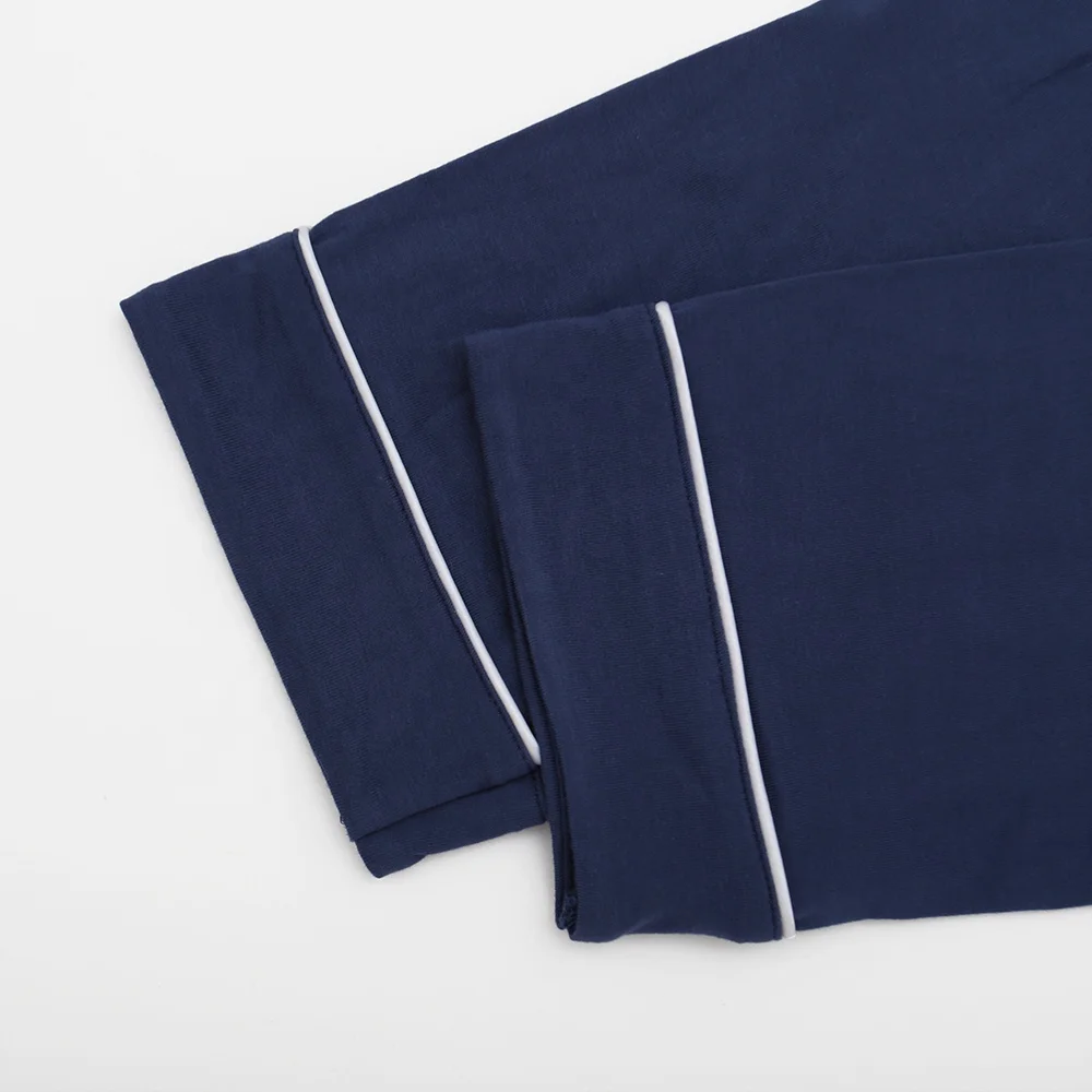 Direct Factory Custom-Printed Lady Pajama Set Extra Soft Breathable Bamboo Women's Sleepwear Elastic Night Wear Set - Image 5