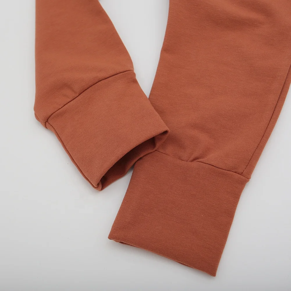 Boys' Long Sleeve Knitted Baby Hoodies and Jogger Pants Set Fashionable Spring and Fall Clothing Pullover Closure for Kids - Image 6