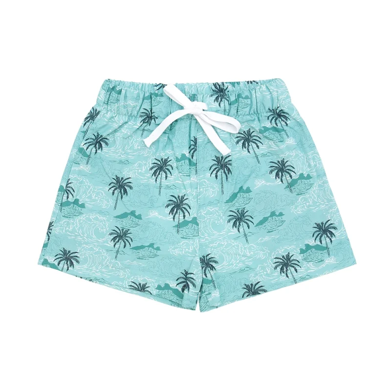 New Arrived Unisex Summer Kids Short Pants Custom Printed Soft Knitted Baby Rompers Factory Price Wholesale for Toddler Baby