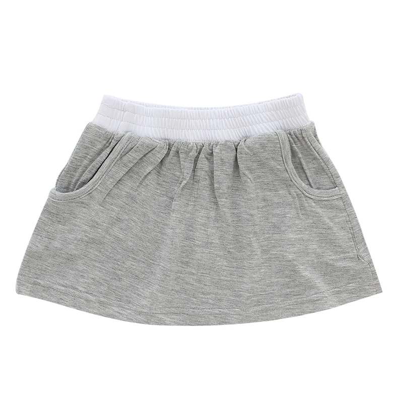 Skirts for Baby Girls Solid Color and Custom Print Bamboo Viscose Soft and Washable Baby Girl Summer Dress - Image 5